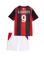 AC Milan Goncalo Ramos #9 Domácí dres pro děti 2026-27 Krátký Rukáv (+ trenýrky)